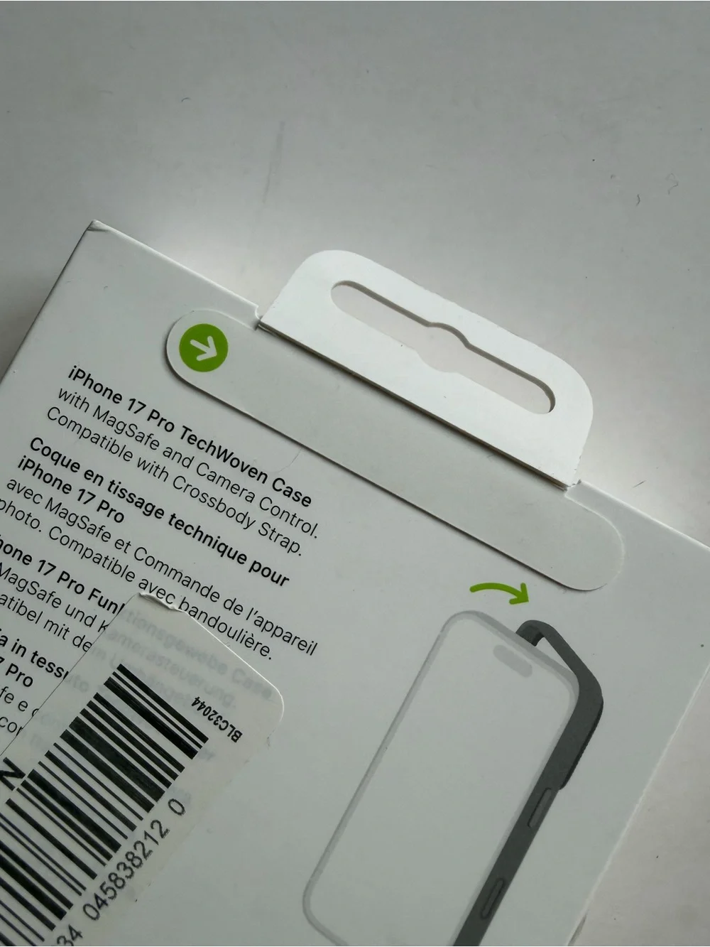 NIB Apple iPhone 17 Pro TechWoven Case Sienna Brown